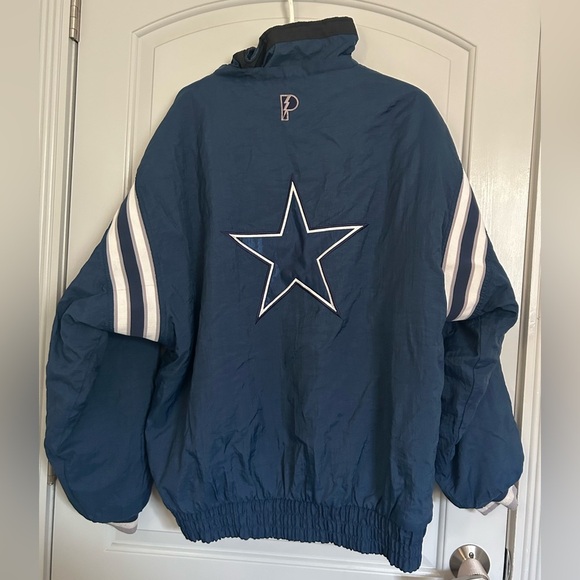 Dallas Cowboys NFL Vintage 90s Pro Player Reversible Jacket L - Picture 2 of 15